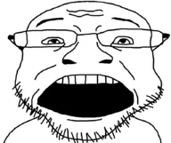 bald glasses open_mouth stubble v:coinjak // 896x750 // 27KB