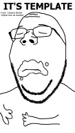 bald eating glasses its_over stubble template v:gapejak // 600x1053 // 12KB