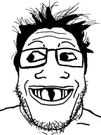 deformed glasses hair stubble sv:grinlook_poggers teeth v:plier // 600x800 // 31KB