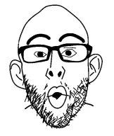 bald glasses open_mouth stubble template v:nojak // 443x523 // 12KB