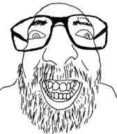 bald glasses stubble teeth v:isreali // 584x666 // 142KB