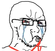 bald crying glasses stubble v:soyak whistle // 785x731 // 258KB