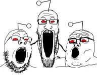 bald glasses reddit soyjak_trio stubble v:gapejak v:plier v:sopranojak // 828x651 // 102KB