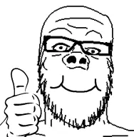 bald glasses stubble thumbs_up v:a24 // 450x459 // 17KB