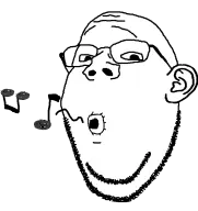 bald ear glasses stubble sv:emmanuel sv:jacobson v:a24 v:gapejak whistling // 758x800 // 30KB