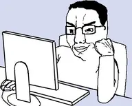 computer glasses hair hand smug v:chudjak // 452x363 // 70KB