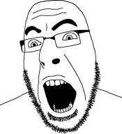 bald glasses open_mouth stubble surprised v:cobson // 721x789 // 36KB