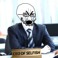 bald ceo crying glasses selfish_little_fuck stubble suit v:soyak // 597x597 // 99KB