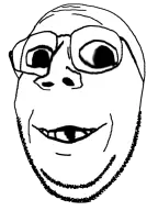 bald deformed glasses stubble sv:emmanuel teeth v:gapejak // 600x800 // 101KB