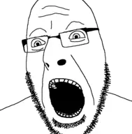 bald excited glasses Splicesoned stubble v:cobson v:gapejak // 708x720 // 27KB