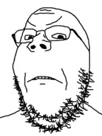 bald glasses stubble template upset v:gapejak // 600x800 // 11KB