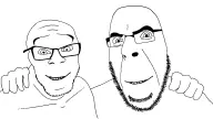 bald friendship glasses hand stubble template v:cobson v:feraljak // 1920x1080 // 273KB